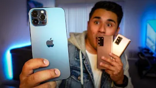 Samsung Fanboy BUYS IPhone Pro Max! Unboxing & First Impressions