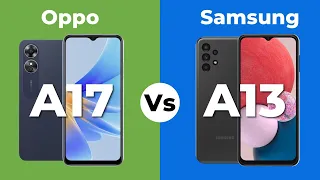 Oppo A17 vs Samsung Galaxy A13 | Smartphone Specs Comparison 2022 | Entry Level