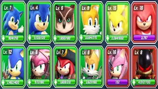 Sonic Forces Speed Battle - All Movier Runners vs All Primer Runners - All 92 Characters Unlocked