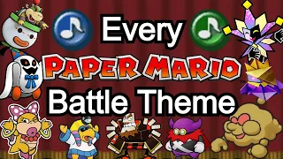 Ultimate Paper Mario Battle Medley (Every Song is Here)