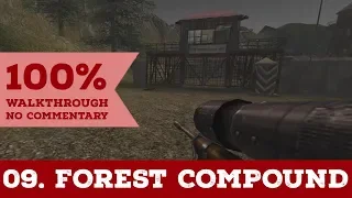 Return to Castle Wolfenstein Walkthrough (All Secrets,I am Death Incarnate) part 9 FOREST COMPOUND