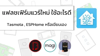 Flash Firmware ให้บอร์ด ESP ใช้ Tools ตัวไหนดี | Smart Home EP.3