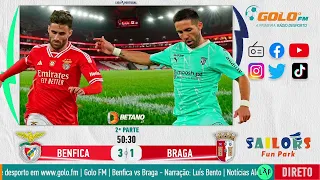 Benfica 3-1 Braga | Relato dos golos