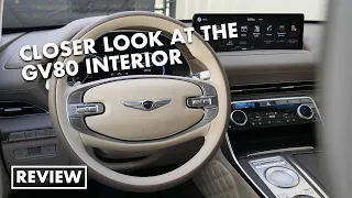 2021 Genesis GV80 Interior Video Review