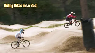 Riding BMX & Pumptracks in the South of France