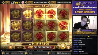 Gold King ➤ 525X BIG WIN in Free Spins Bonus ➤ Play`N Go Slots