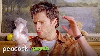 Shawn and his rabbit solve the baby robbery case | Psych