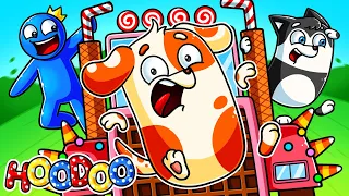 HOO DOO and FRIENDS, but LOST in CANDY KINGDOM?! | Hoo Doo Animation