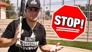 HOW TO STOP SWINGING AT BAD PITCHES