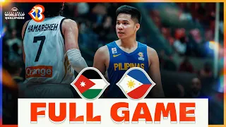 Jordan v Philippines | Basketball Full Game - #FIBAWC 2023 Qualifiers