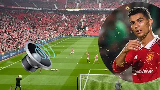 Cristiano Ronaldo Warm Up in Full on his return to Old Trafford | Player Cam | Crowd Reaction