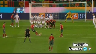 cristiano ronaldo free-kick goal for portugal 🐐 CR7 Rocket 🚀