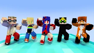 MONSTER SCHOOL : GANGNAM STYLE LADYBUG AND FRIENDS - MINECRAFT ANIMATION