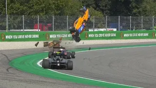 Alex Peroni CRASH | F3 Monza 2019