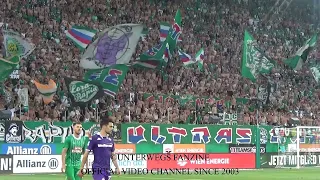 SK Rapid Wien-AC Fiorentina 2023/24 (Panzer rollen)