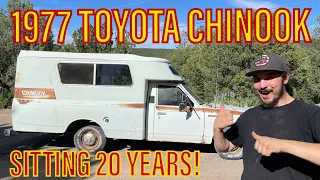 ABANDONED 20 years! - Will it run and drive? 1977 Toyota Hilux - Chinook