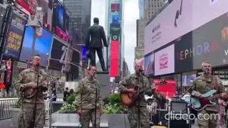 Six-String Soldiers Wagon Wheel 7/5/19 Times Square