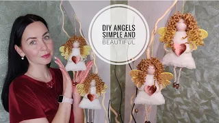 Ангелочки своими руками / DIY Christmas Angel