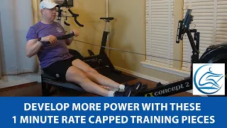 Gain a competitive advantage with these power pieces. 1' on 1' off - Row Along Training Session