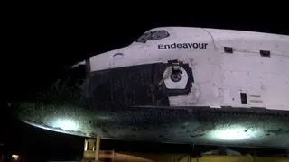 NASA Space Shuttle Endeavour FOUND On the STREETS of Los Angeles Hd WideScreen