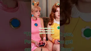 Princess Peach needs a reality check 🙄 w/ @RaineEmery #supermariobros #daisy #cosplayers