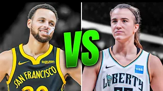 Steph Curry Vs. Sabrina Ionescu: Epic 3-Point Showdown!