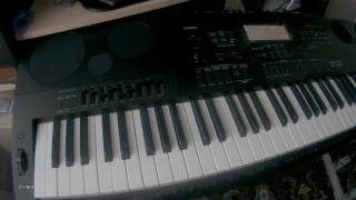 DJ Snake & AlunaGeorge - You Know You Like It casio wk-7600 piano tutorial cover