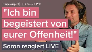 #19 Treue, Mutterliebe und die Gefahr der Stiefeltern - Das LIVE Event mit Soran bei {ungeskriptet}