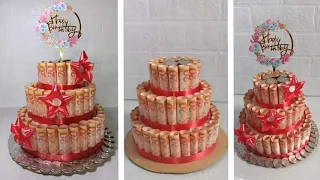 DIY MONEY CAKE | BEST GIFT FOR  WEDDING,BIRTHDAY / ANY OCCASIONS | Shara's DIY #trending #diy #gift