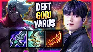 DEFT IS A GOD WITH VARUS! - KT Deft Plays Varus ADC vs Zeri! | Season 2024