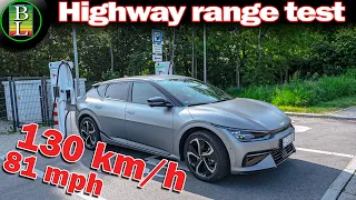 Kia EV6 - Only 300 km in perfect conditions?