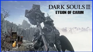 Dark Souls 3 BEST ARMOR IN THE GAME - How to get Eygon of Carims Armor and Weapons