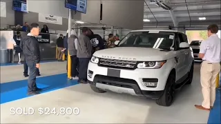 This Is How Much All Used RANGE ROVERS Model Trucks Sell For At Auction! Cheapest Range Rover Deals!