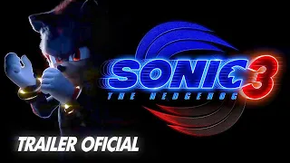 SONIC 3 LA PELÍCULA TRAILER OFICIAL - LA VOZ DE SHADOW Y MÁS