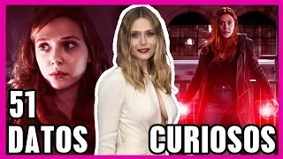 51 Curiosidades Que NO CONOCÍAS Sobre Elizabeth Olsen (Infinity War - Civil War - Age Of Ultron)