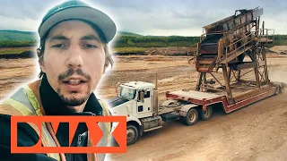 50 Tonnen auf dem Tieflader | Goldrausch in Alaska | DMAX Deutschland