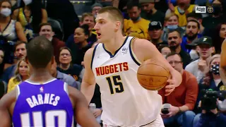 Jokic Made One of His Wildest No-Look Passes Ever in Slo-Mo 👀