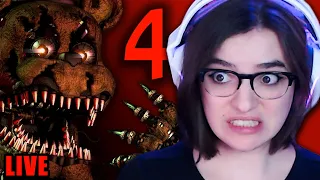 🔴LIVE: FIVE NIGHTS AT FREDDY'S 4!!! (revisited)