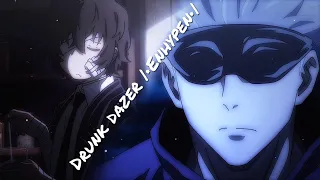 Drunk dazer (enhypen)|| Dazai Osamu × Godjo Satoru edit.