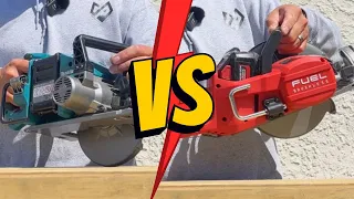 Rear handle Saws: Makita vs Milwaukee