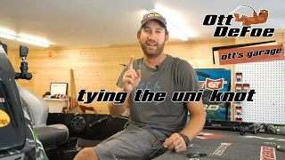 Ott's Garage | How To Tie the Uni Knot (My Favorite)
