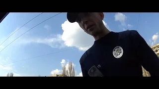Как полицейский Пилипенко мопед эвакуировал