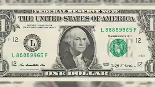 Знаменитые люди на банкнотах. Джордж Вашингтон. Famous People on banknotes. George Washington.