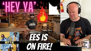 Drum Teacher Reacts: EL ESTEPARIO SIBERIANO | 'HEY YA' | OUTKAST - DRUM COVER