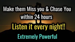 They will Chase You, Love you❤ Extremely powerful Subliminal..