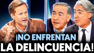 BRUTAL CRUCE entre AXEL KAISER, FIDEL ESPINOZA y MARCO ENRÍQUEZ-OMINAMI por SEGURIDAD y DELINCUENCIA