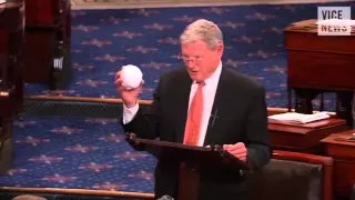 Obama to VICE: ‘Disturbing’ That James Inhofe Threw a Snowball on the Senate Floor