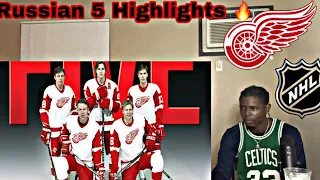 I NEVER KNEW THEY WERE THIS GOOD! | RUSSIAN FIVE DETROIT RED WINGS HIGHLIGHTS! | REACTION VIDEO