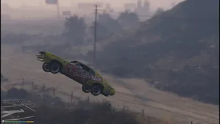 GTA 5. Part 566 - Stunt Jump Completed 43 of 50