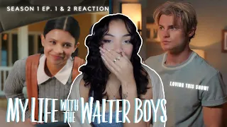 FIRST TIME WATCHING *MY LIFE WITH THE WALTER BOYS* AND LOVING IT! | Season 1 (eps 1 & 2) Reaction